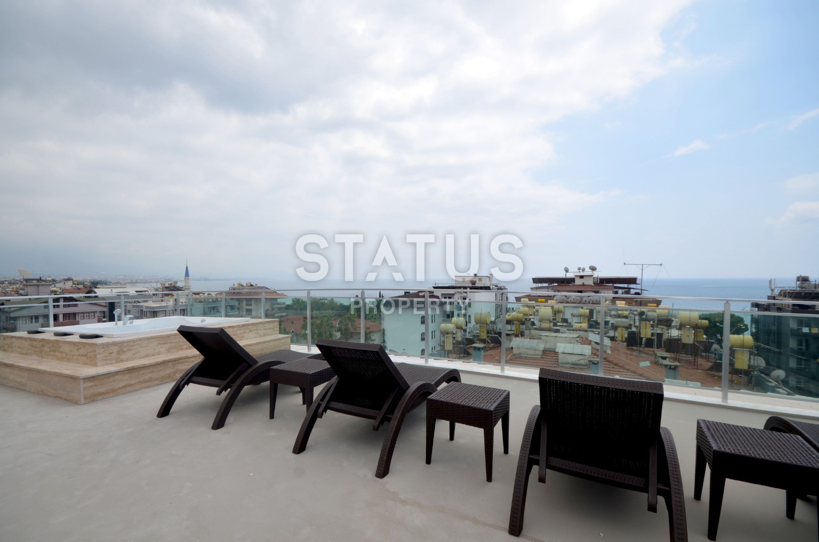 Квартира 2+1, 106 м2 всего минуте ходьбы от моря в самом центре Алании. фото 6