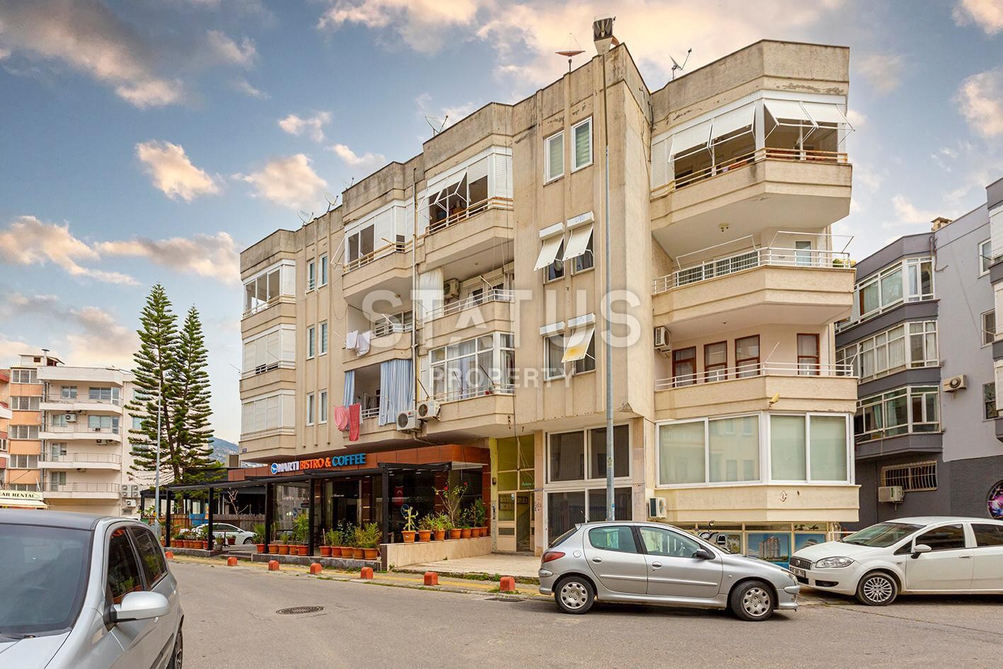 Дизайнерская квартира 1+1 с камином, 55 м2 в центре Алании. фото 16