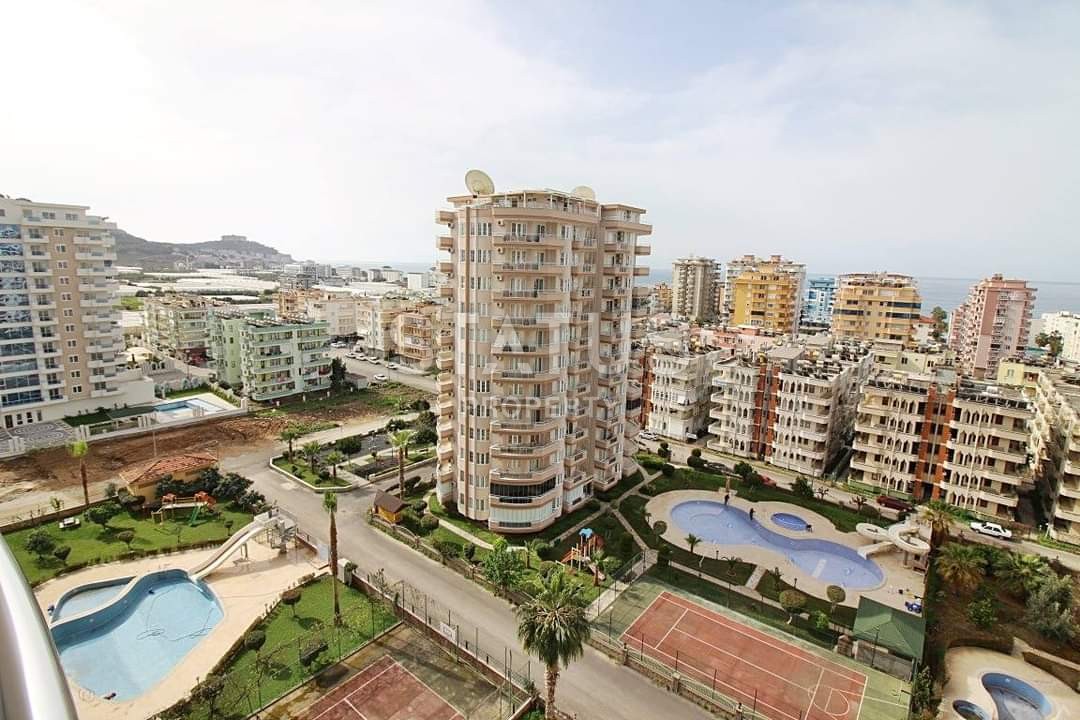 Spacious apartment 2+1, 120 m2 with sea views in Mahmutlar. фото 5