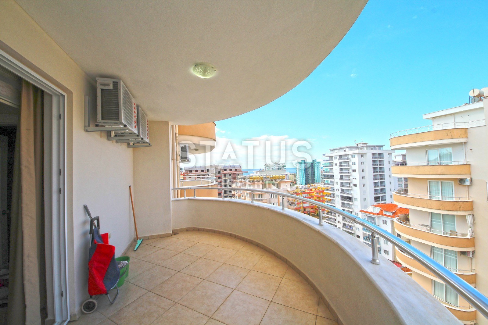 Spacious apartment 2+1, 120 m2 with sea views in Mahmutlar. фото 12