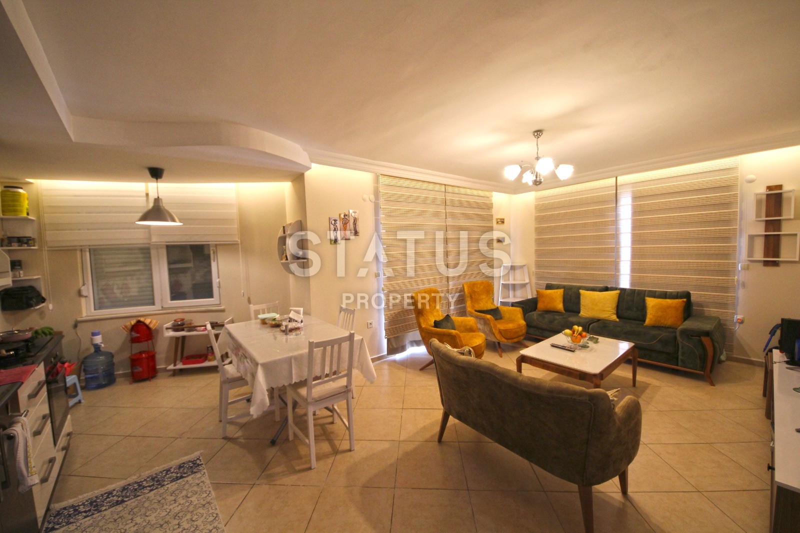 Spacious apartment 2+1, 120 m2 with sea views in Mahmutlar. фото 16