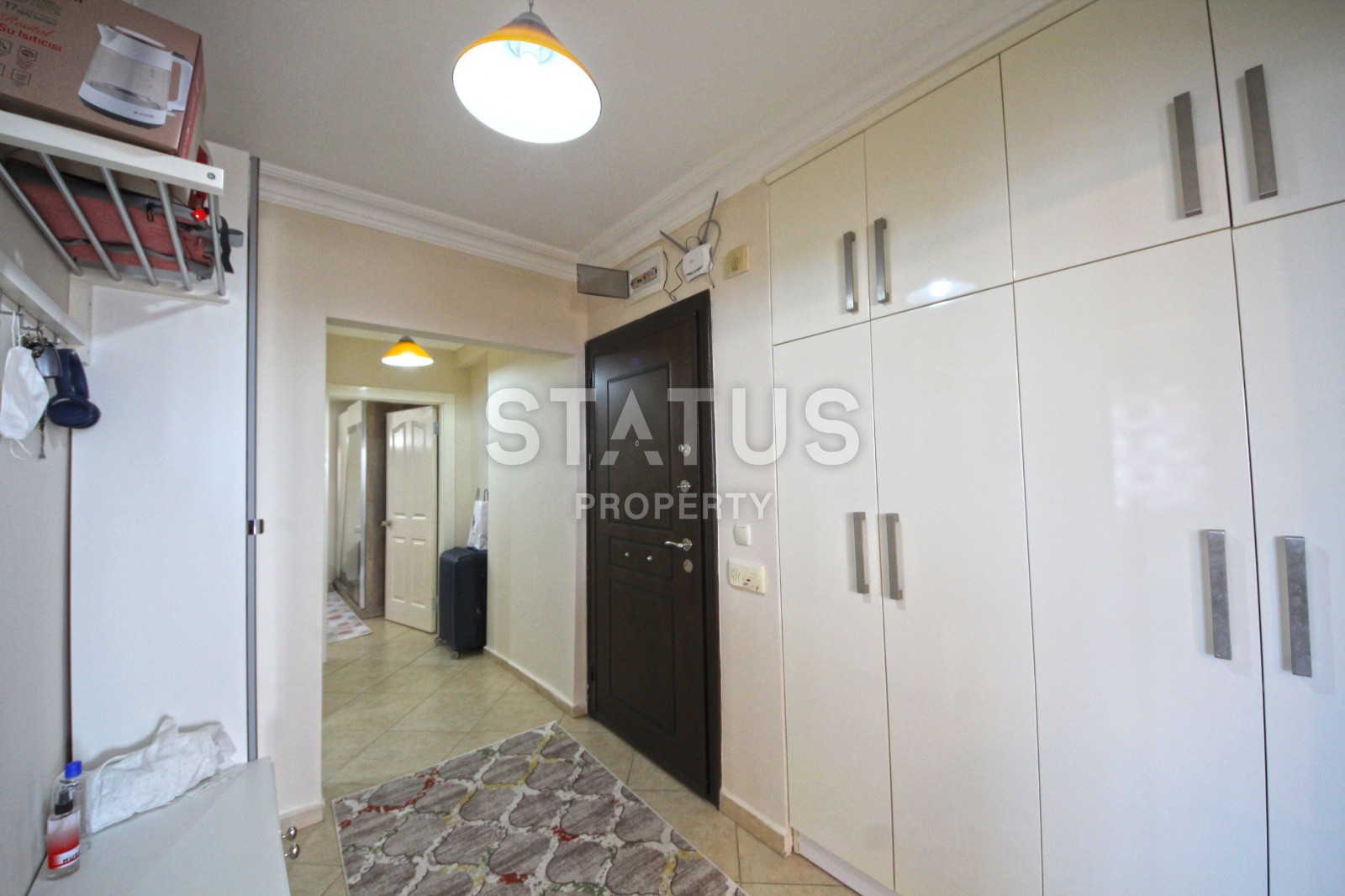 Spacious apartment 2+1, 120 m2 with sea views in Mahmutlar. фото 21