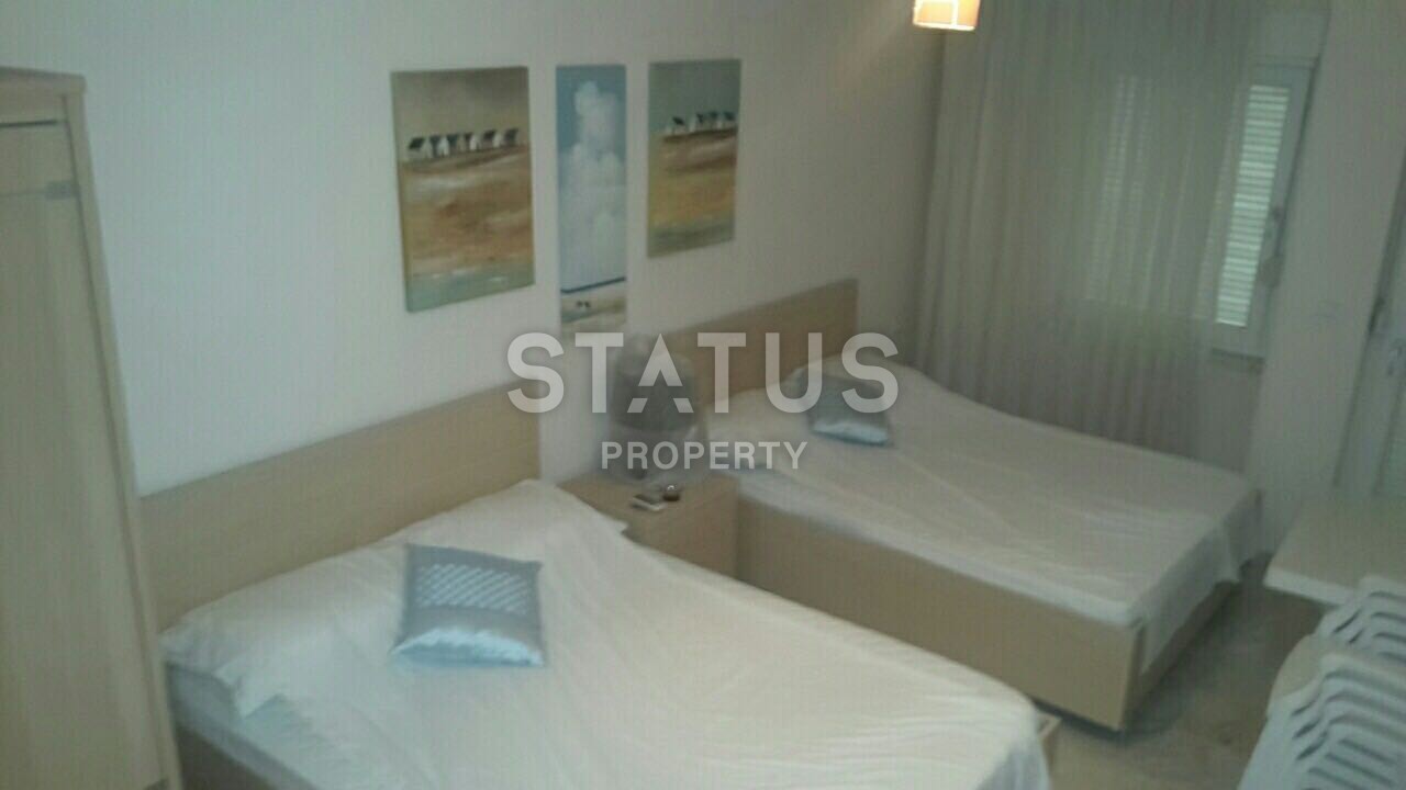 Первая линия с прямым видом на море! Квартира 2+1 с мебелью в Махмутларе 120 кв.м. фото 5