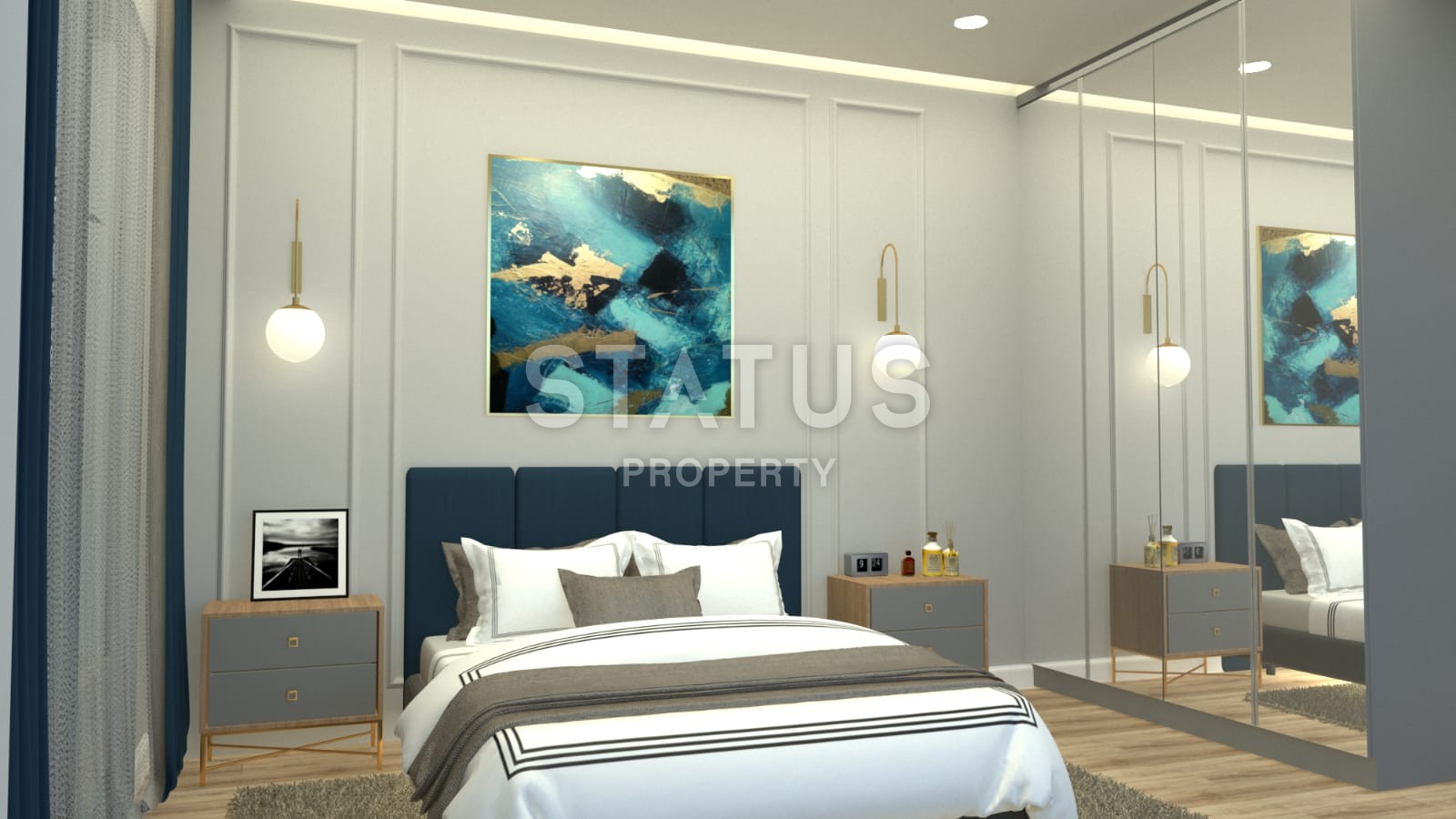 A new elite project with 1+1, 2+1, 3+1 apartments under construction in the Oba area. фото 5