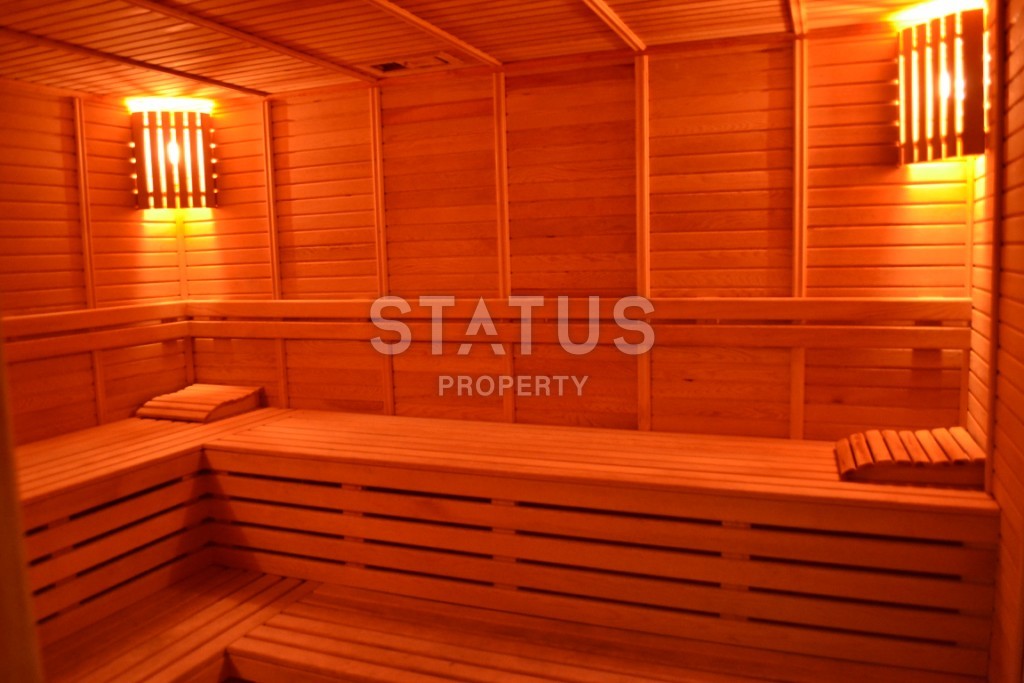 Первая линия с прямым видом на море! Квартира 2+1 с мебелью в Махмутларе 120 кв.м. фото 11