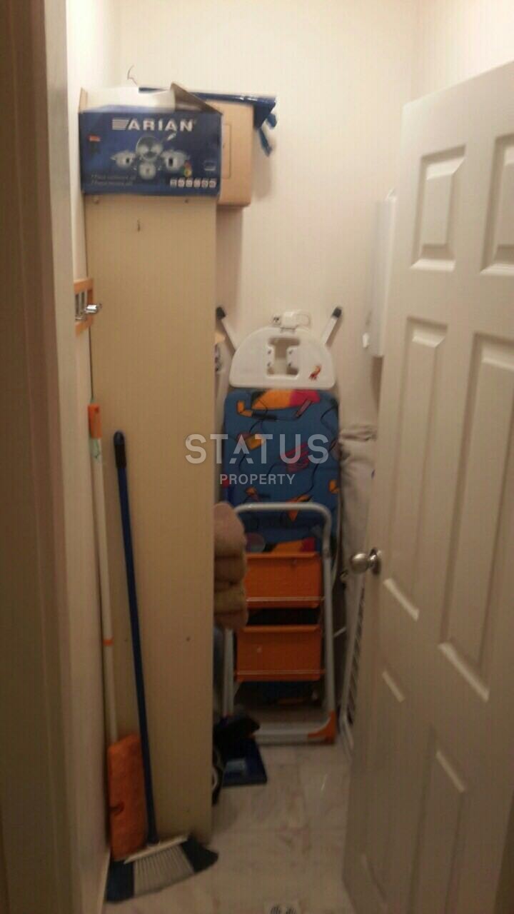 Первая линия с прямым видом на море! Квартира 2+1 с мебелью в Махмутларе 120 кв.м. фото 14