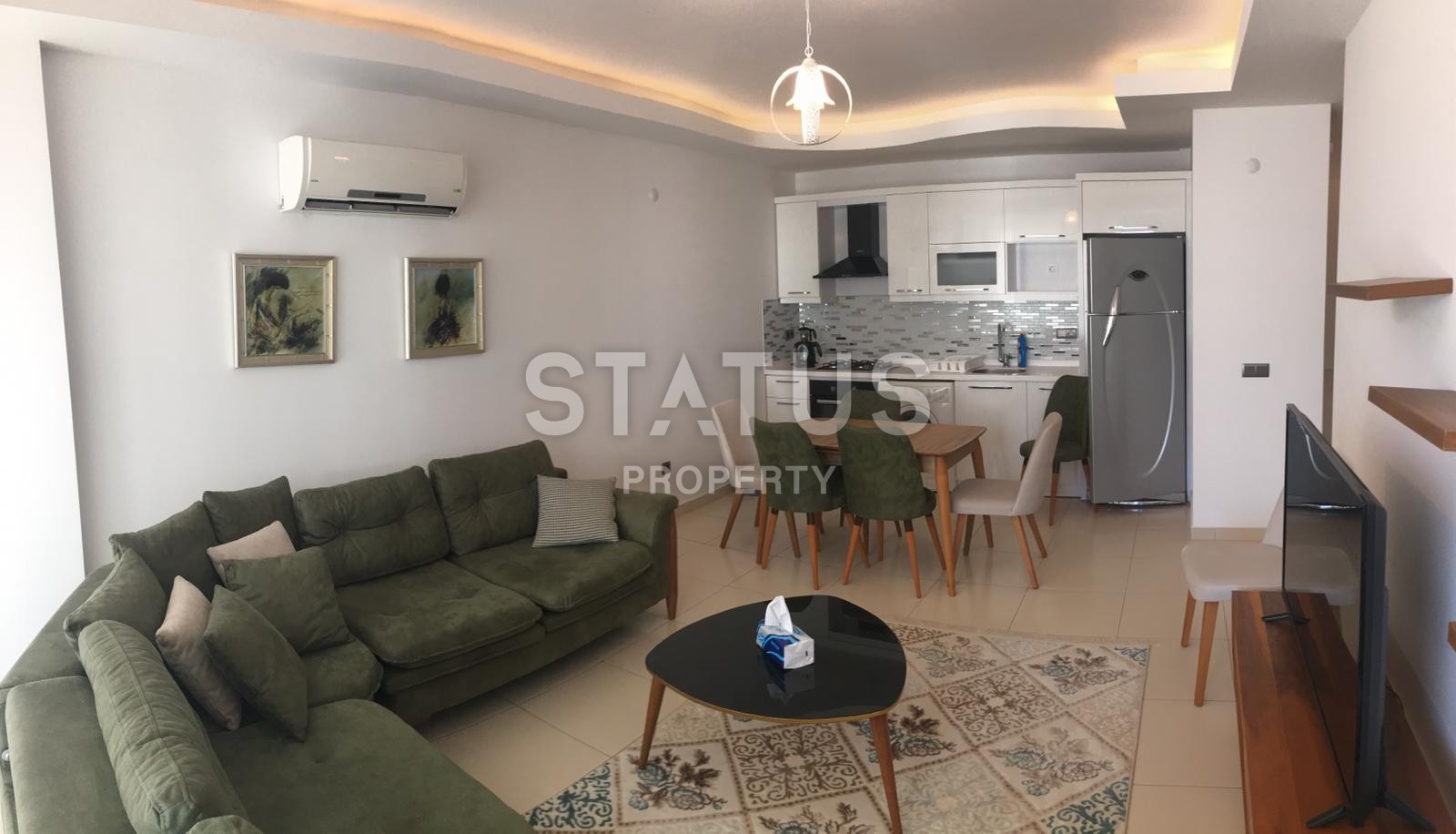 Уютная квартира 2+1 с мебелью в Тосмуре, 100 м2 фото 22