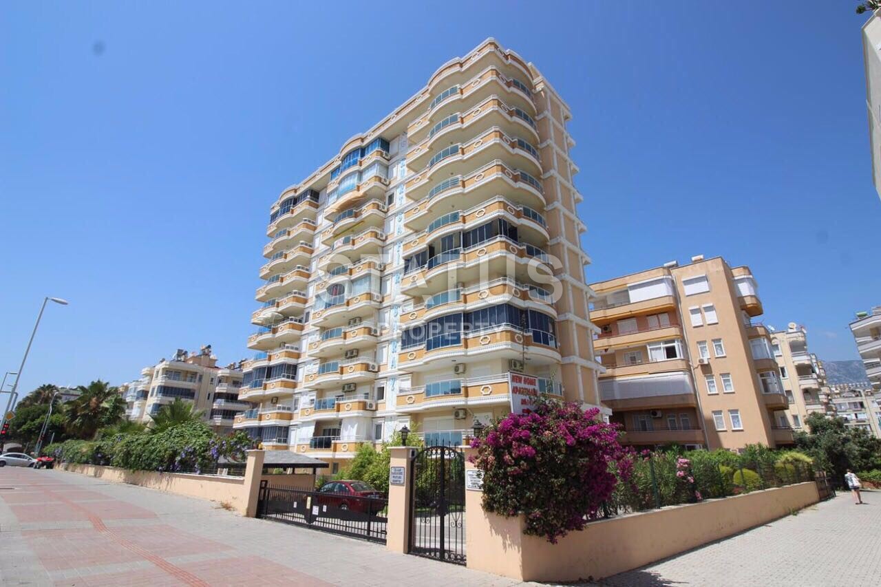 Первая линия с прямым видом на море! Квартира 2+1 с мебелью в Махмутларе 120 кв.м. фото 17