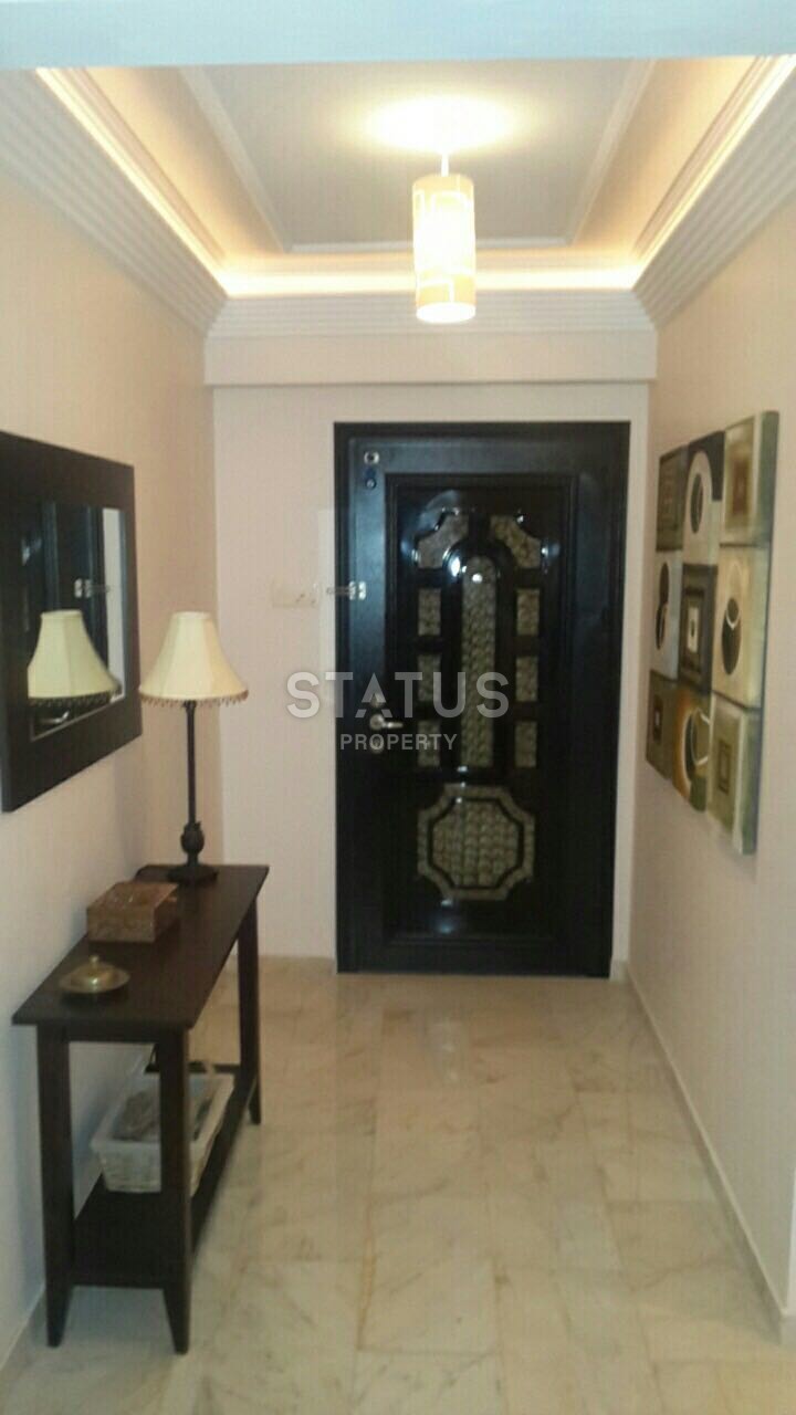 Первая линия с прямым видом на море! Квартира 2+1 с мебелью в Махмутларе 120 кв.м. фото 18