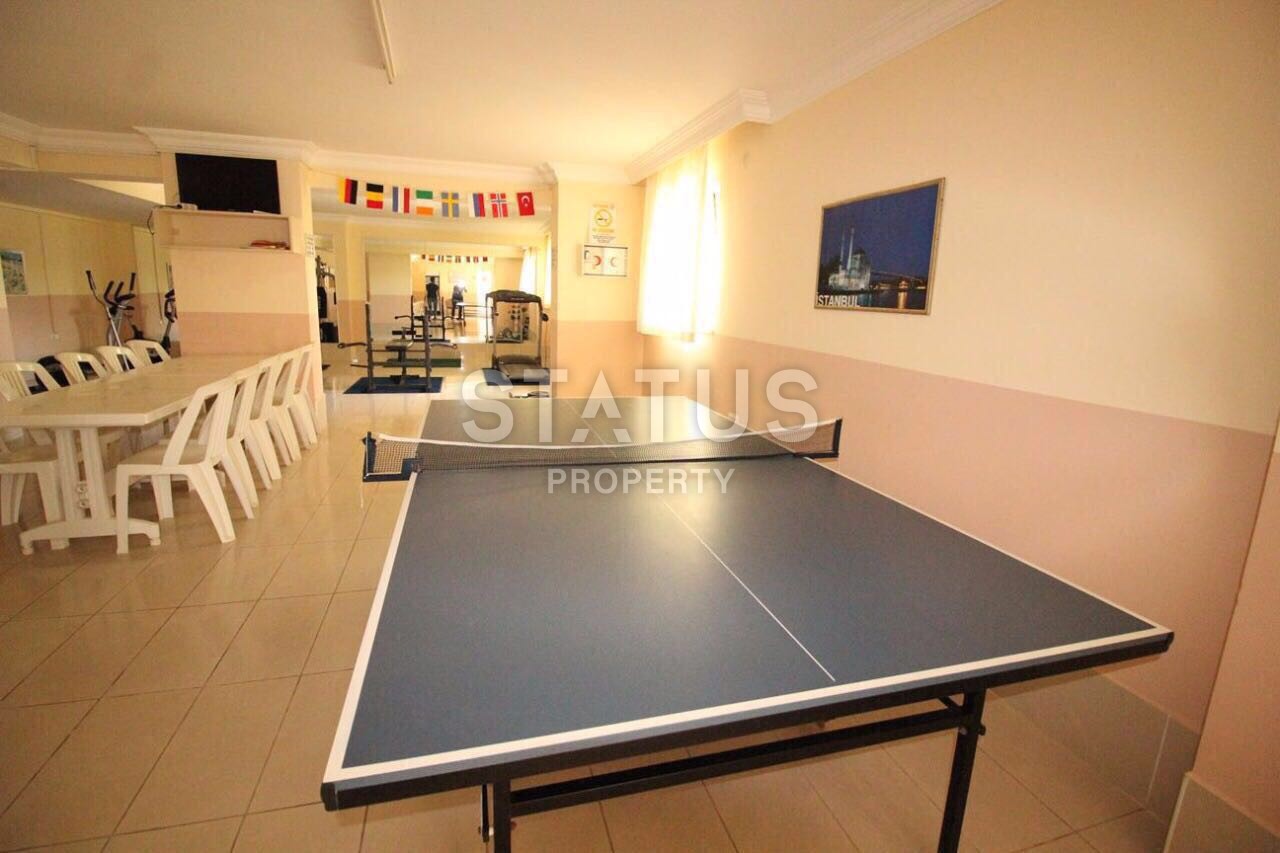 Первая линия с прямым видом на море! Квартира 2+1 с мебелью в Махмутларе 120 кв.м. фото 22