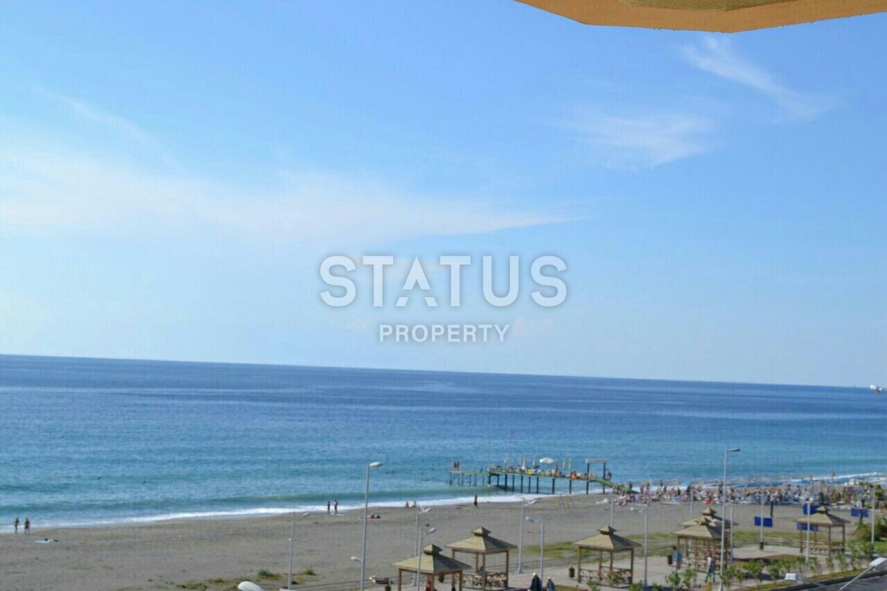 Первая линия с прямым видом на море! Квартира 2+1 с мебелью в Махмутларе 120 кв.м. фото 24