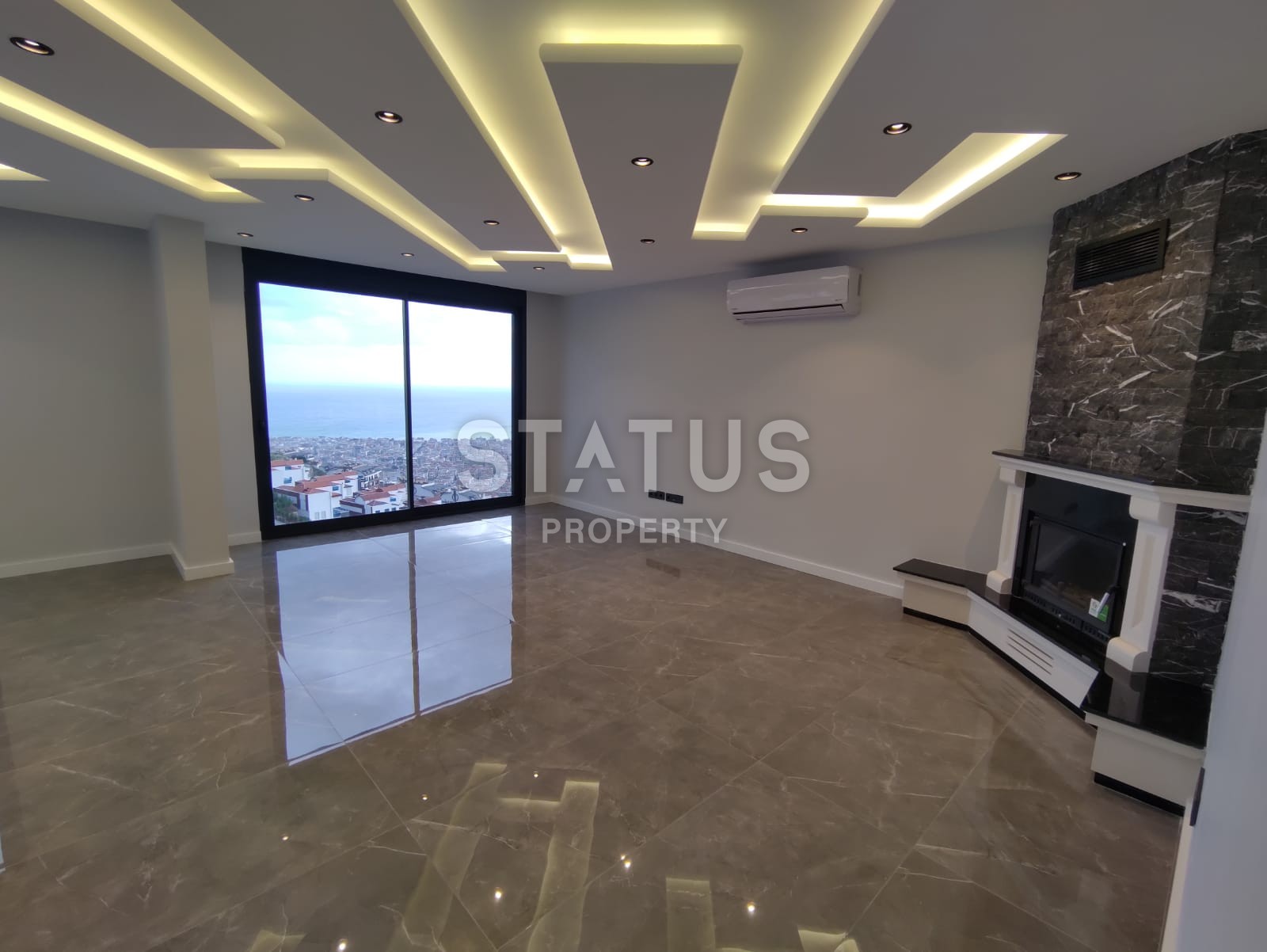 Двухэтажная вилла в центре города с видом на Аланийскую крепость в центре, 280 м2 фото 10