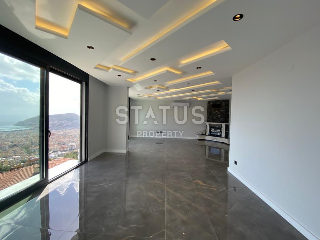 Двухэтажная вилла в центре города с видом на Аланийскую крепость в центре, 280 м2 фото 11