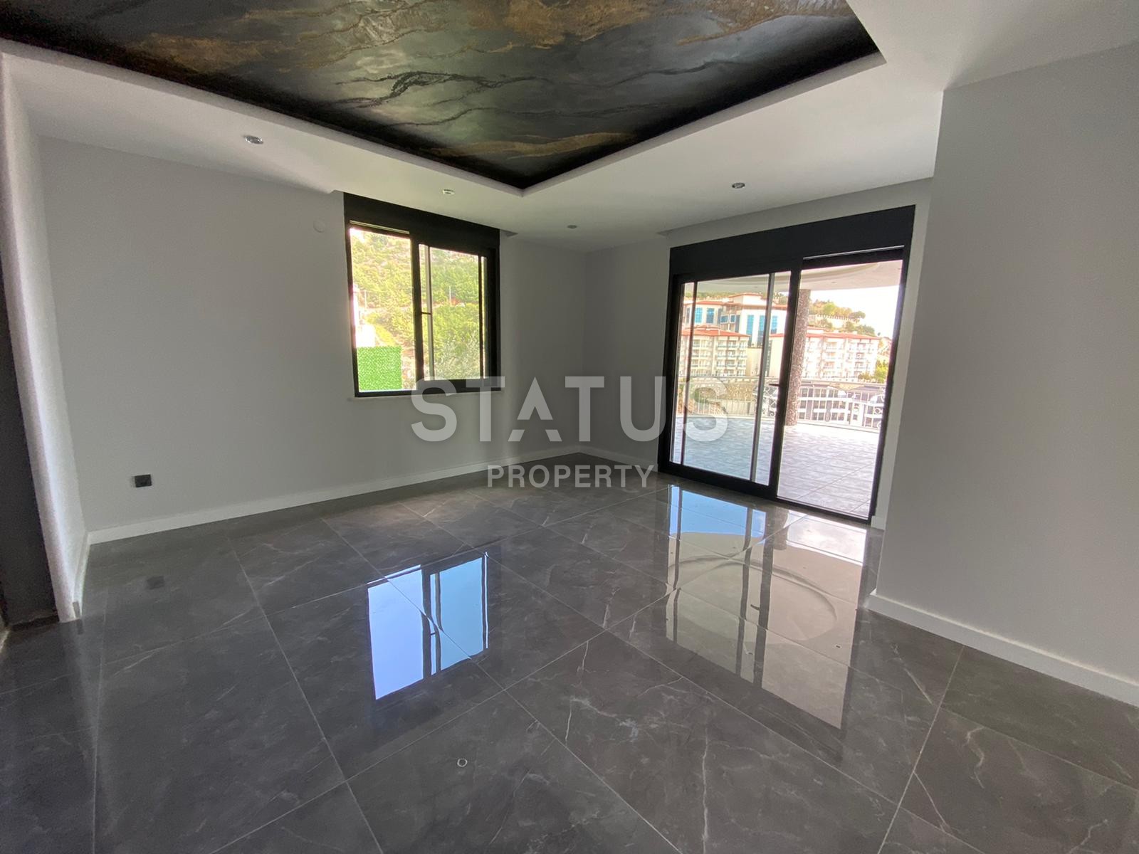 Двухэтажная вилла в центре города с видом на Аланийскую крепость в центре, 280 м2 фото 15