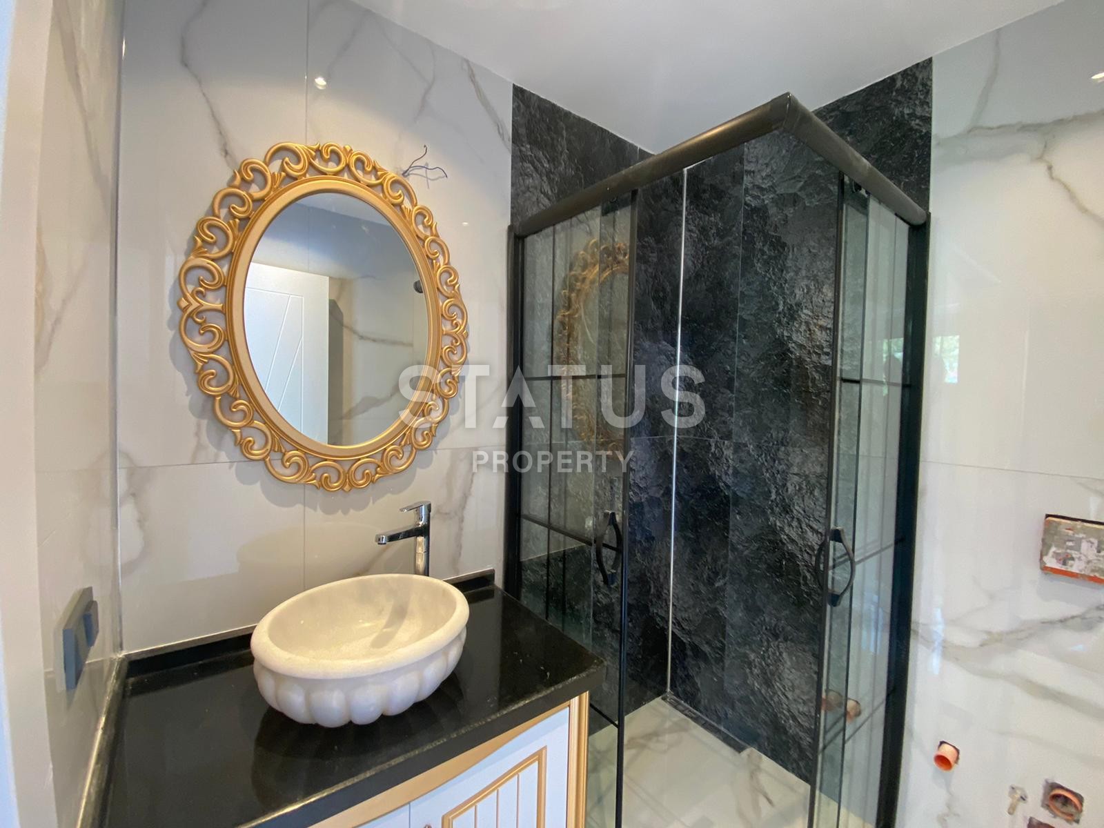 Двухэтажная вилла в центре города с видом на Аланийскую крепость в центре, 280 м2 фото 18