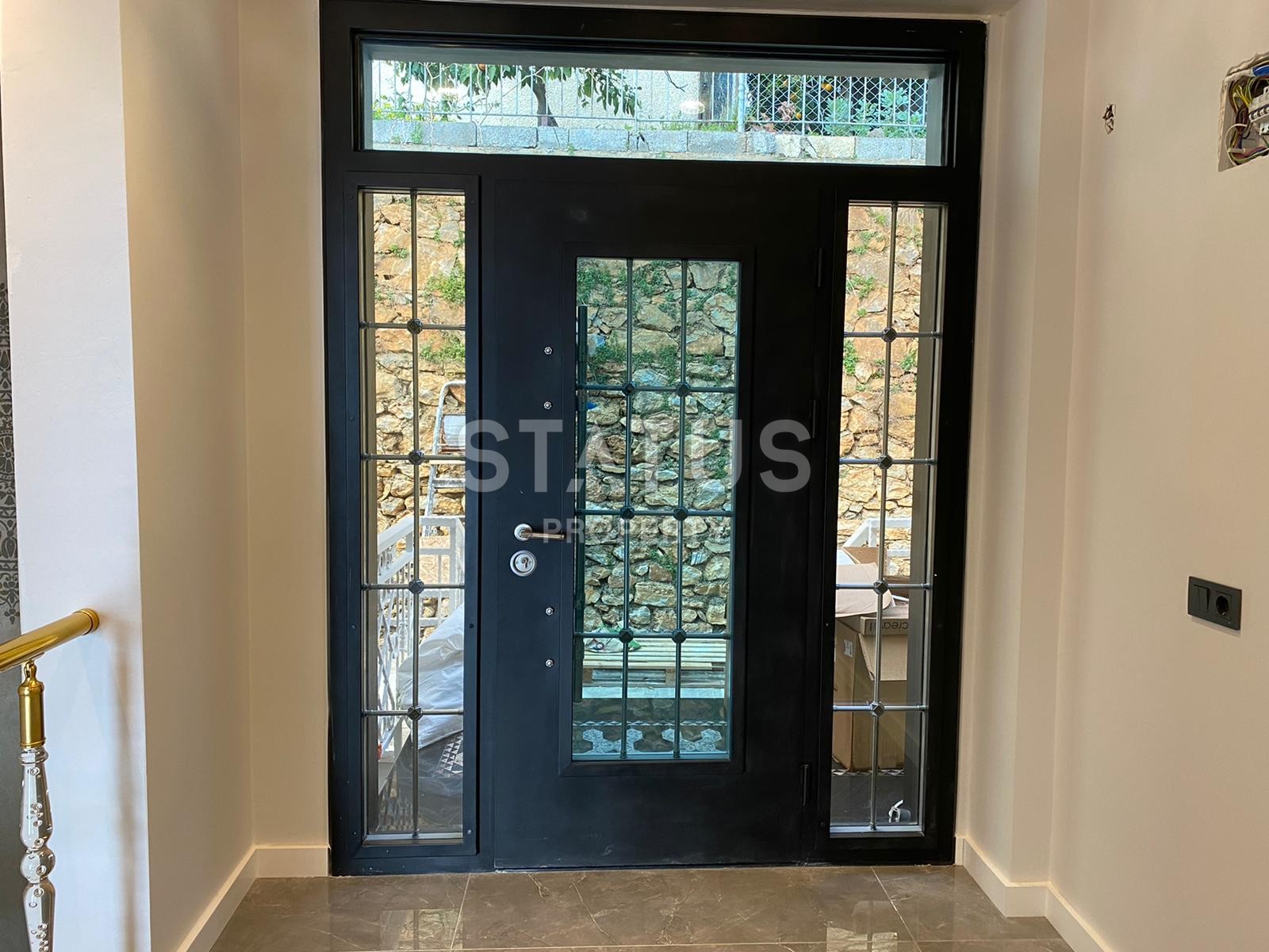 Двухэтажная вилла в центре города с видом на Аланийскую крепость в центре, 280 м2 фото 22