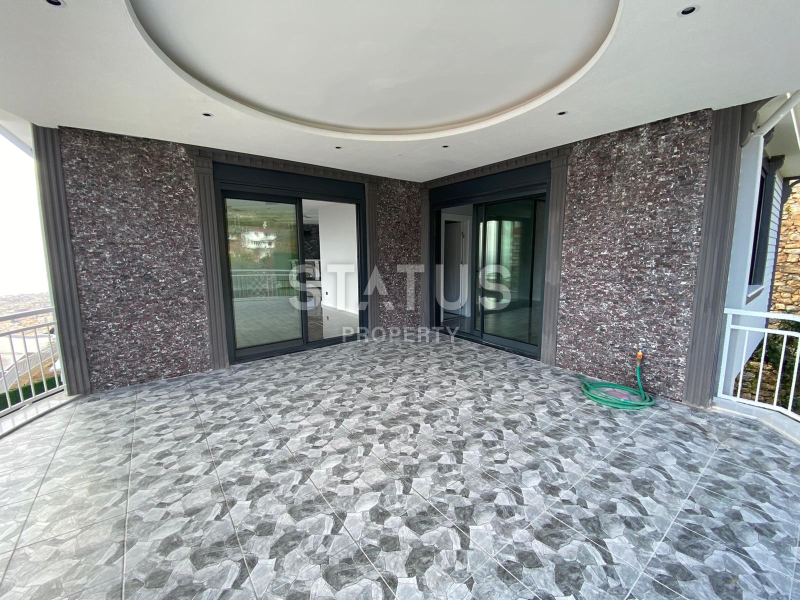 Двухэтажная вилла в центре города с видом на Аланийскую крепость в центре, 280 м2 фото 23