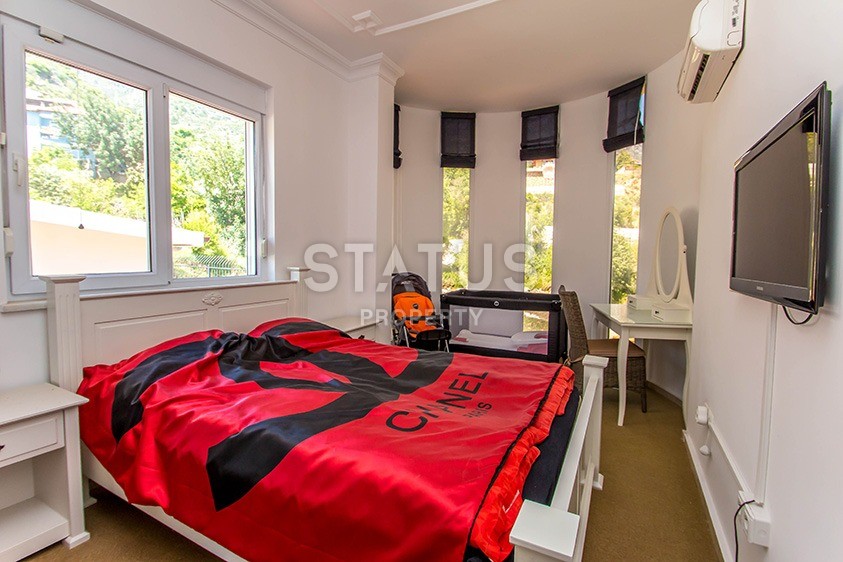 Villa 3+1 with panoramic views of the sea and the fortress. Alanya, Center. фото 7