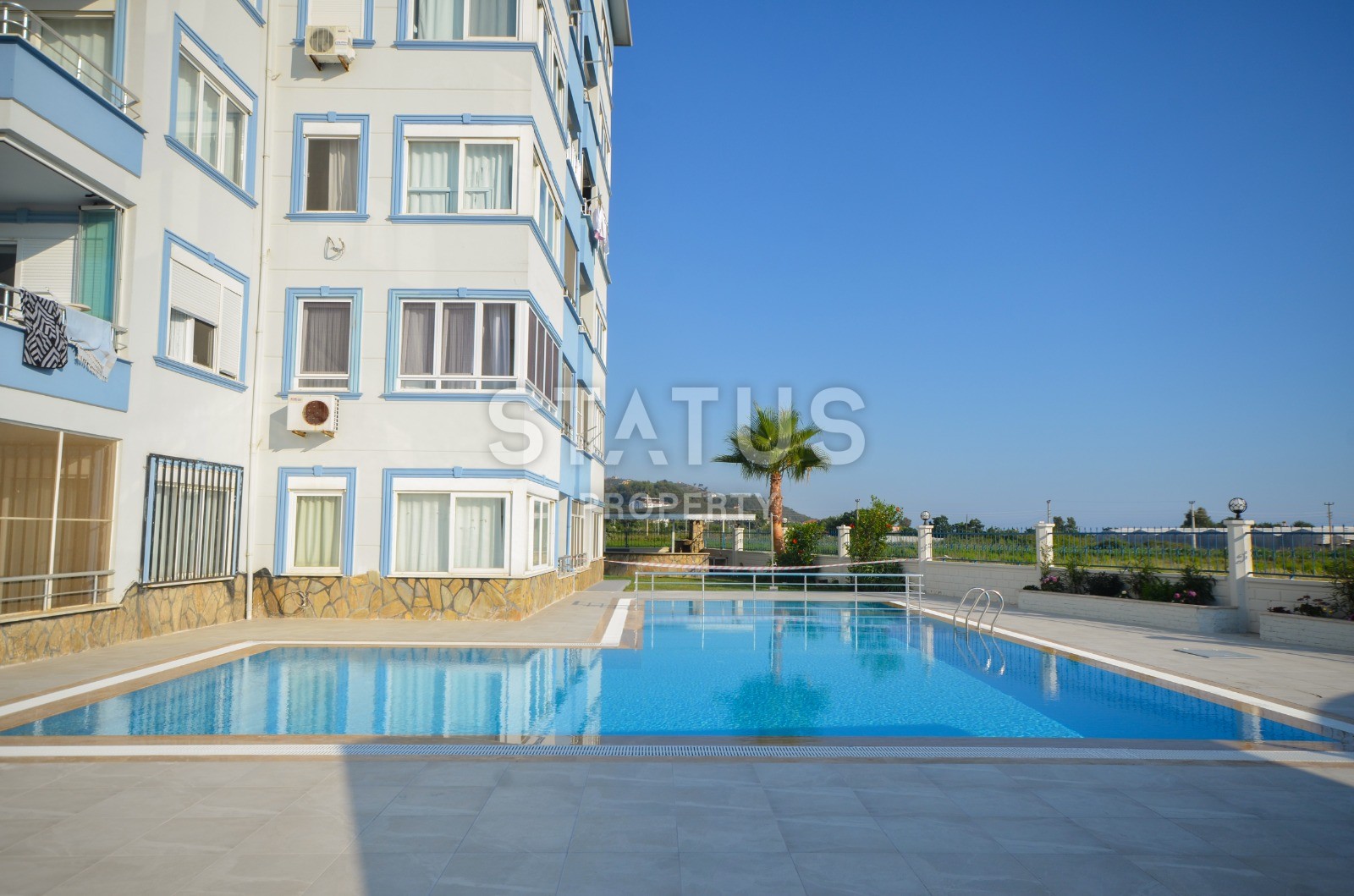 Бюджетная квартира 1+1 в комплексе, окруженном природой. Демирташ, Алания. фото 3