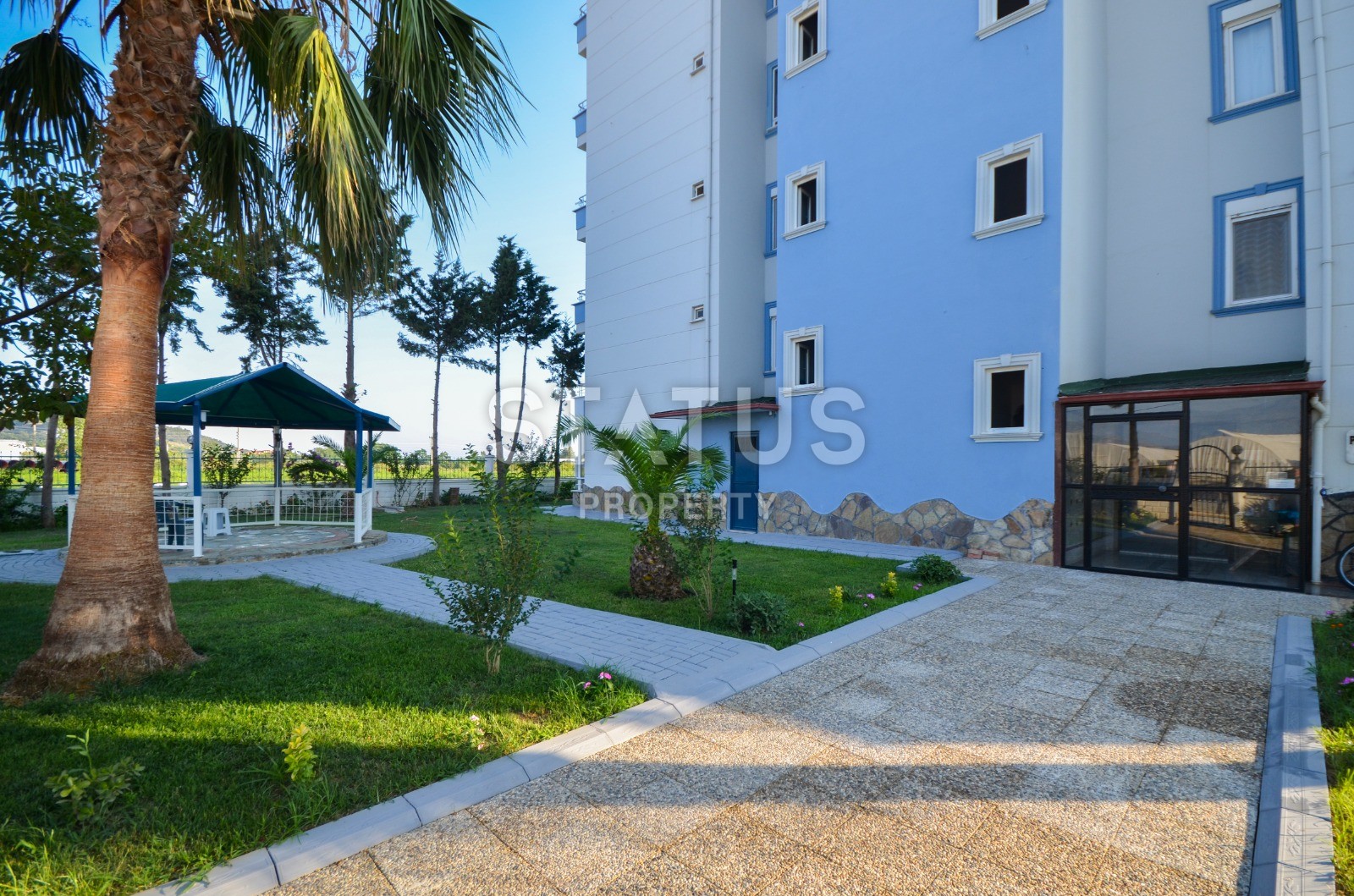 Бюджетная квартира 1+1 в комплексе, окруженном природой. Демирташ, Алания. фото 11