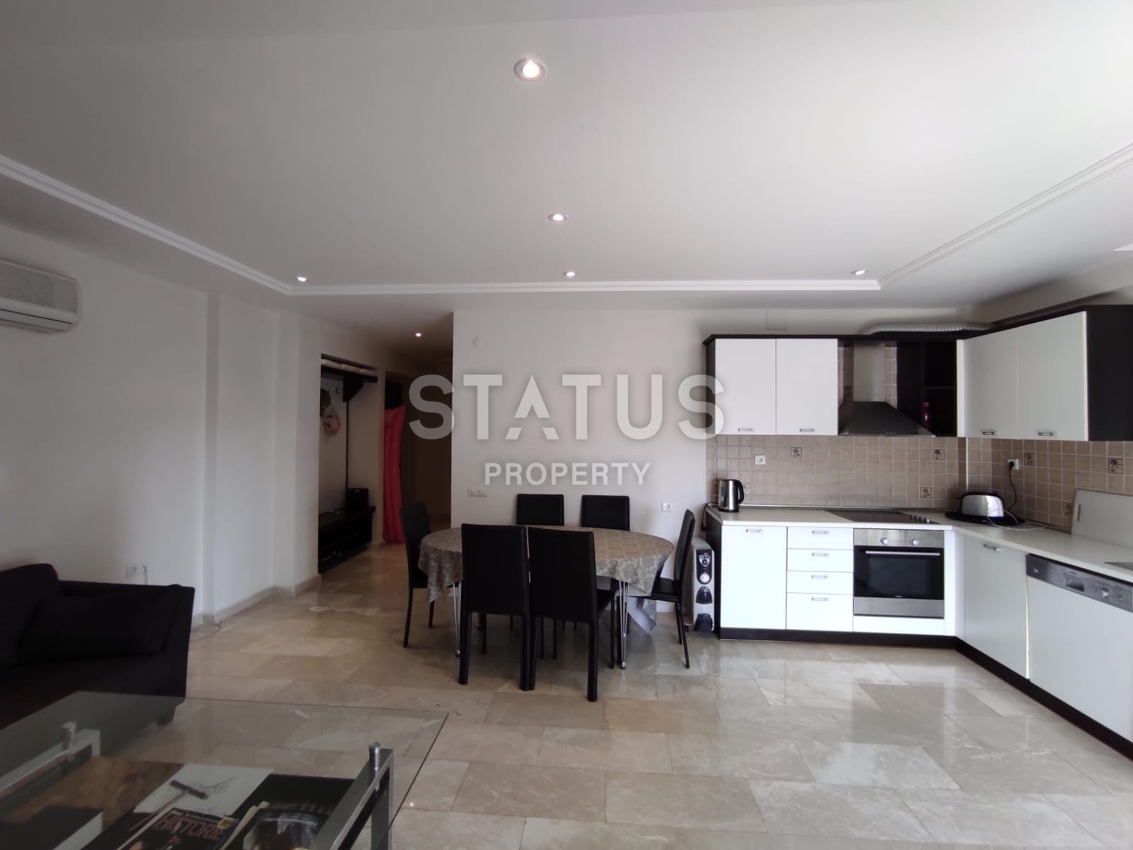 Spacious furnished apartment 2+1, 125 m2, a few steps from the sea. Mahmutlar, Alanya. фото 14