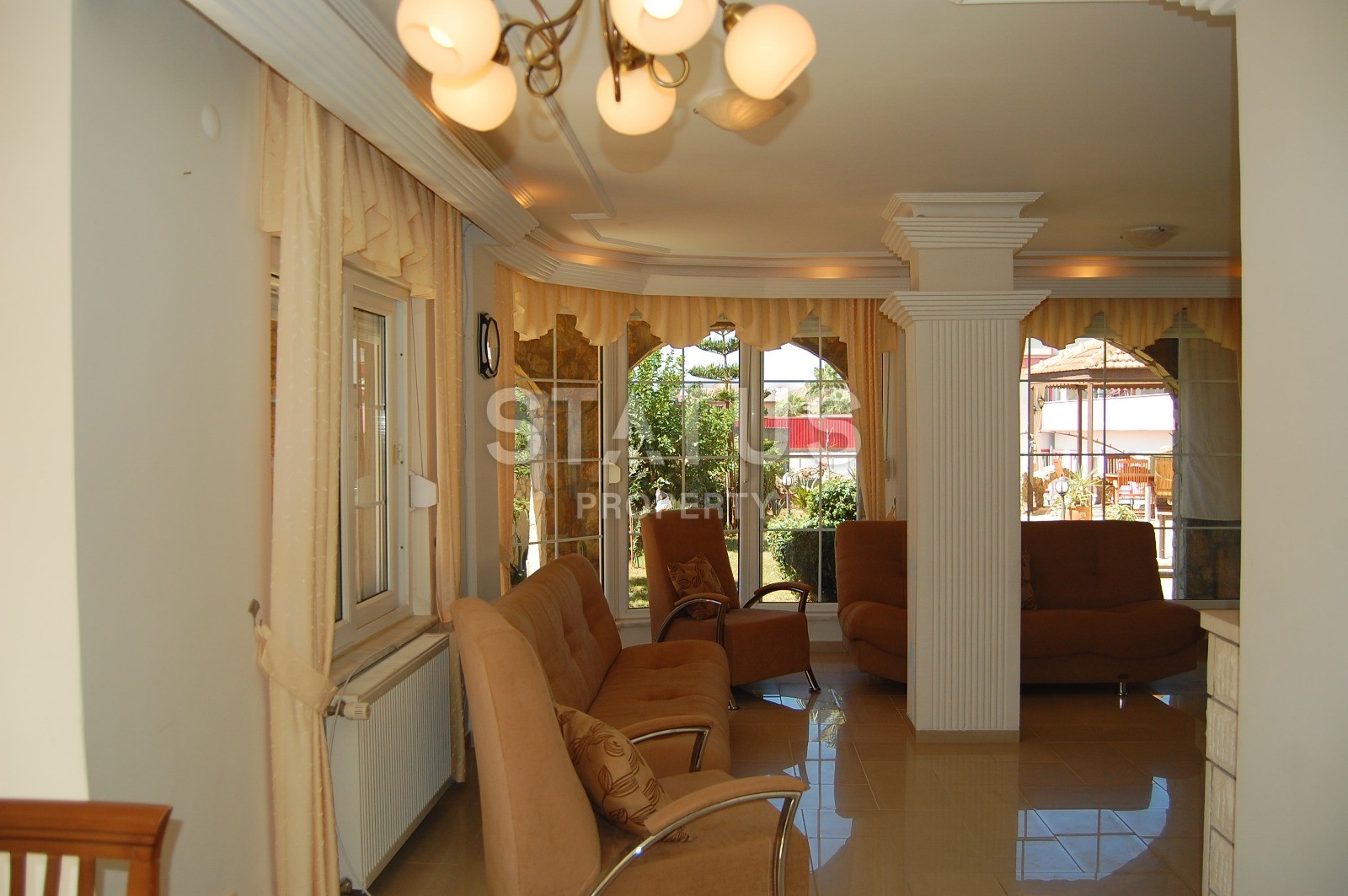 Villa 5+1, 355 m2 with a private plot and a swimming pool in the Oba area. фото 13