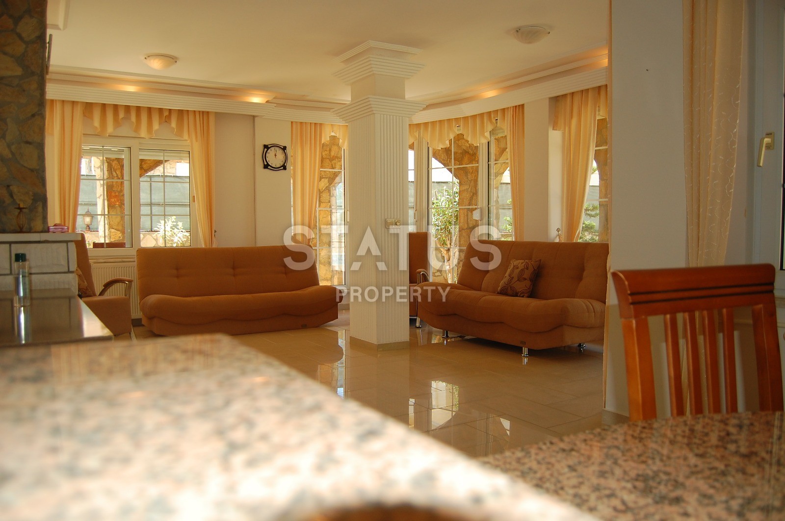 Villa 5+1, 355 m2 with a private plot and a swimming pool in the Oba area. фото 14