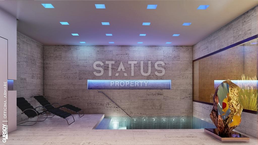 Проект на стадии котлована с апартаментами 1+1 и 3+1, в шаге от моря в элитном районе Каргыджак, 60 – 120 м2 фото 24