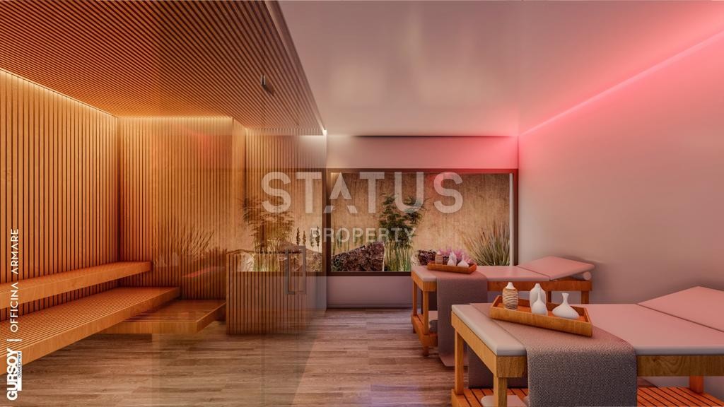 Проект на стадии котлована с апартаментами 1+1 и 3+1, в шаге от моря в элитном районе Каргыджак, 60 – 120 м2 фото 27