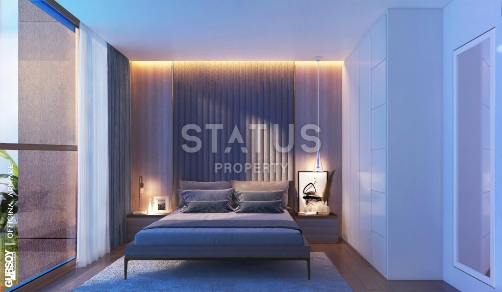 Проект на стадии котлована с апартаментами 1+1 и 3+1, в шаге от моря в элитном районе Каргыджак, 60 – 120 м2 фото 31