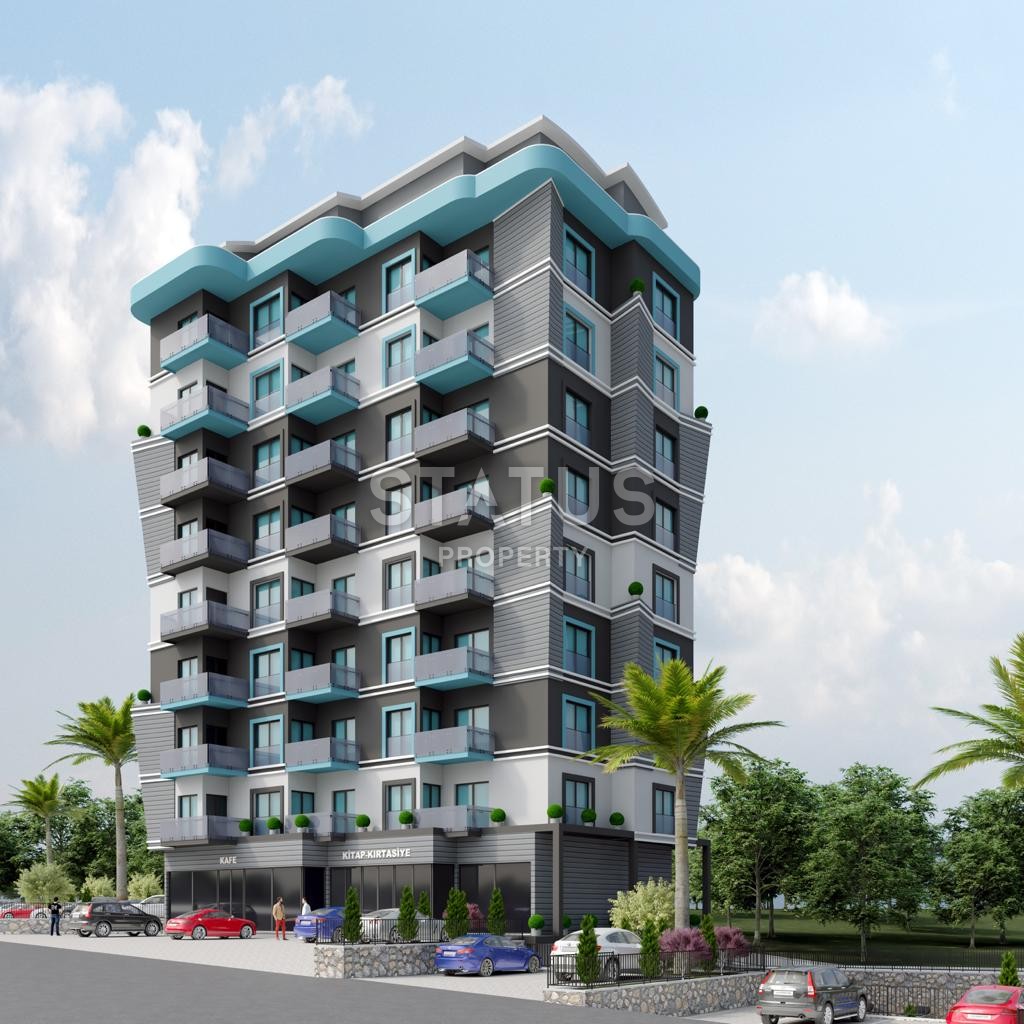 Новый проект с просторными апартаментами на стадии котлована в Авсалларе фото 6