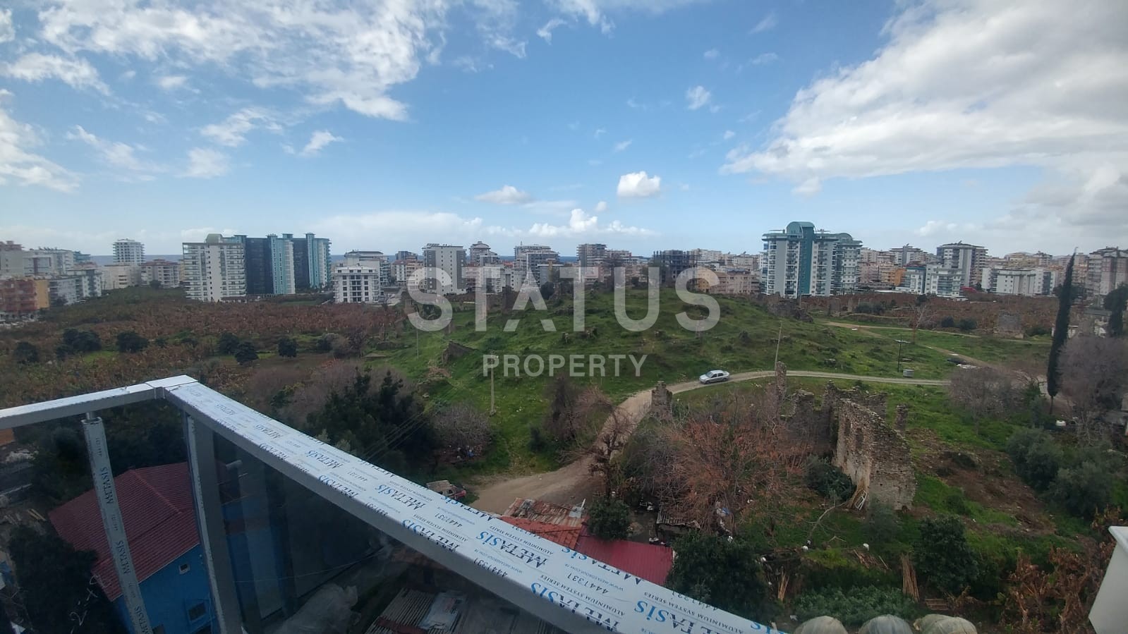 Уютная новая квартира планировки 1+1 с видом древний город Наула, район Махмутлар, Аланья фото 18