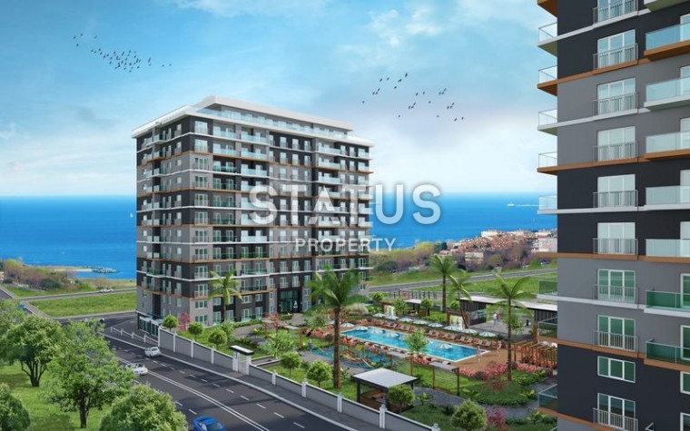 Прекрасный проект Sea Palm в Стамбуле район Буюкчекмедже/Кумбургаз фото 1