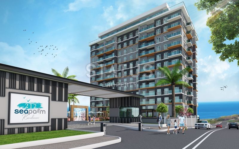 Прекрасный проект Sea Palm в Стамбуле район Буюкчекмедже/Кумбургаз фото 3