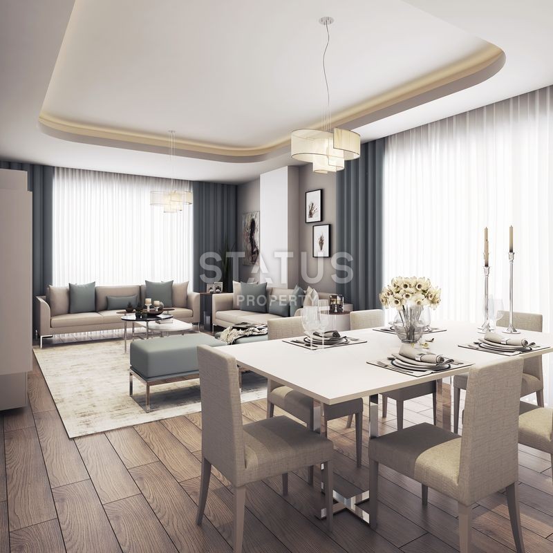 Прекрасный проект Sea Palm в Стамбуле район Буюкчекмедже/Кумбургаз фото 5