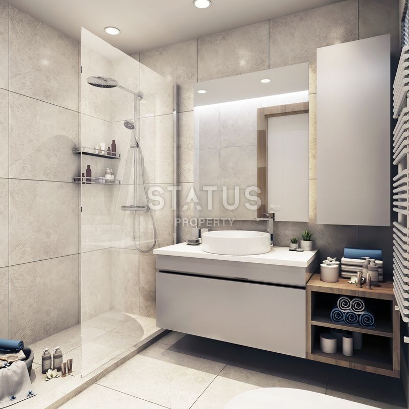 Прекрасный проект Sea Palm в Стамбуле район Буюкчекмедже/Кумбургаз фото 11