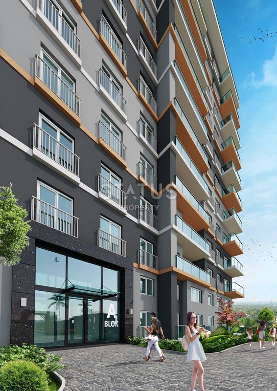 Прекрасный проект Sea Palm в Стамбуле район Буюкчекмедже/Кумбургаз фото 16