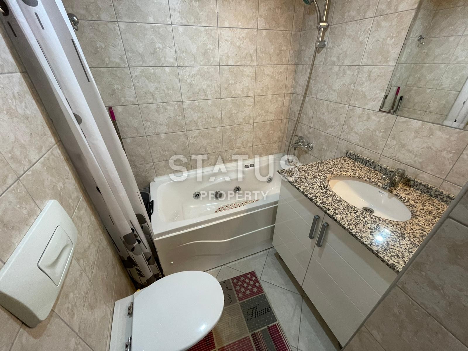 Меблированная квартира планировки 1+1, 55 м2 в районе Джикджилли, Аланья фото 9