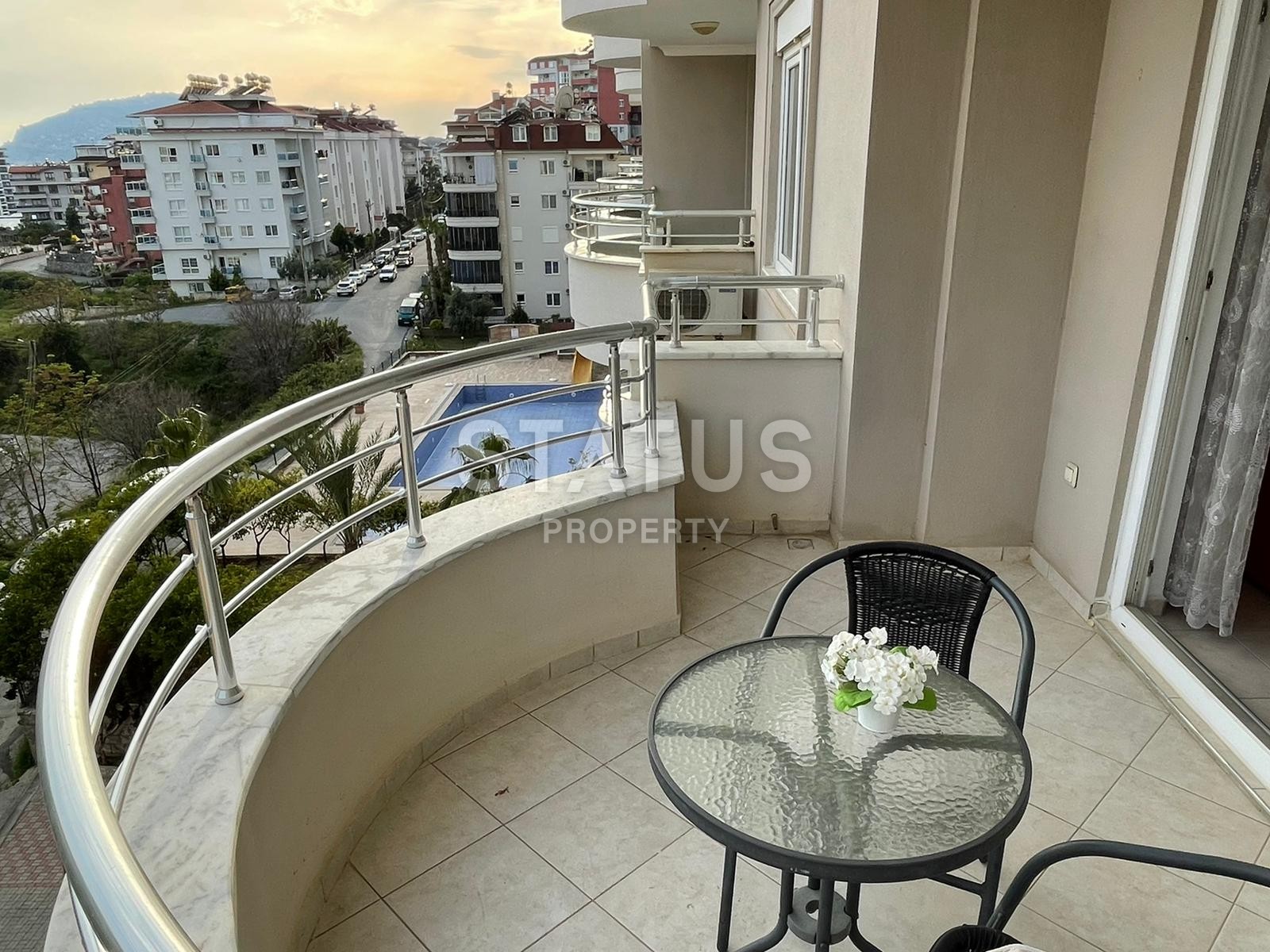 Меблированная квартира планировки 1+1, 55 м2 в районе Джикджилли, Аланья фото 15