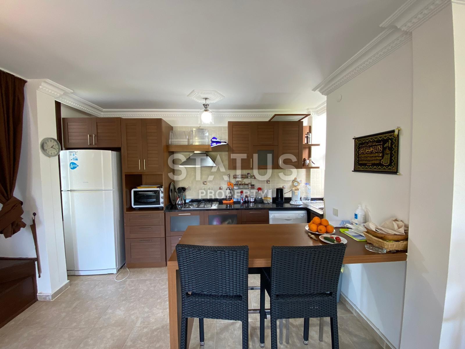 Вилла 3+1 с мебелью в районе Тюрклер, 135 м2 фото 11