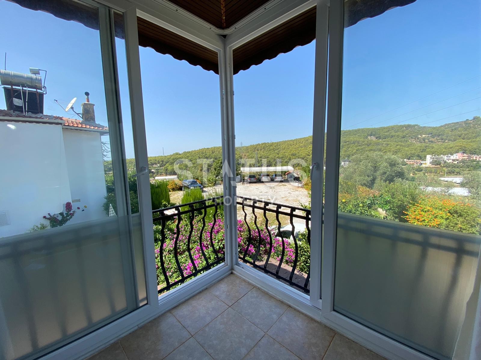 Вилла 3+1 с мебелью в районе Тюрклер, 135 м2 фото 13