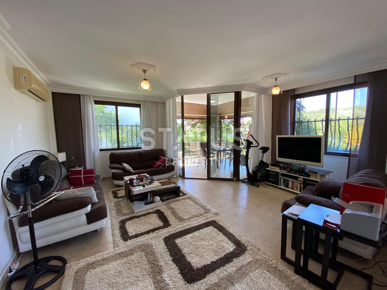 Вилла 3+1 с мебелью в районе Тюрклер, 135 м2 фото 23