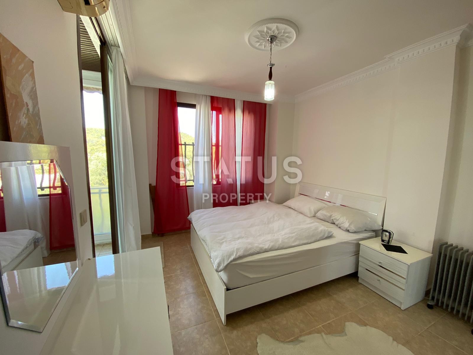 Вилла 3+1 с мебелью в районе Тюрклер, 135 м2 фото 27