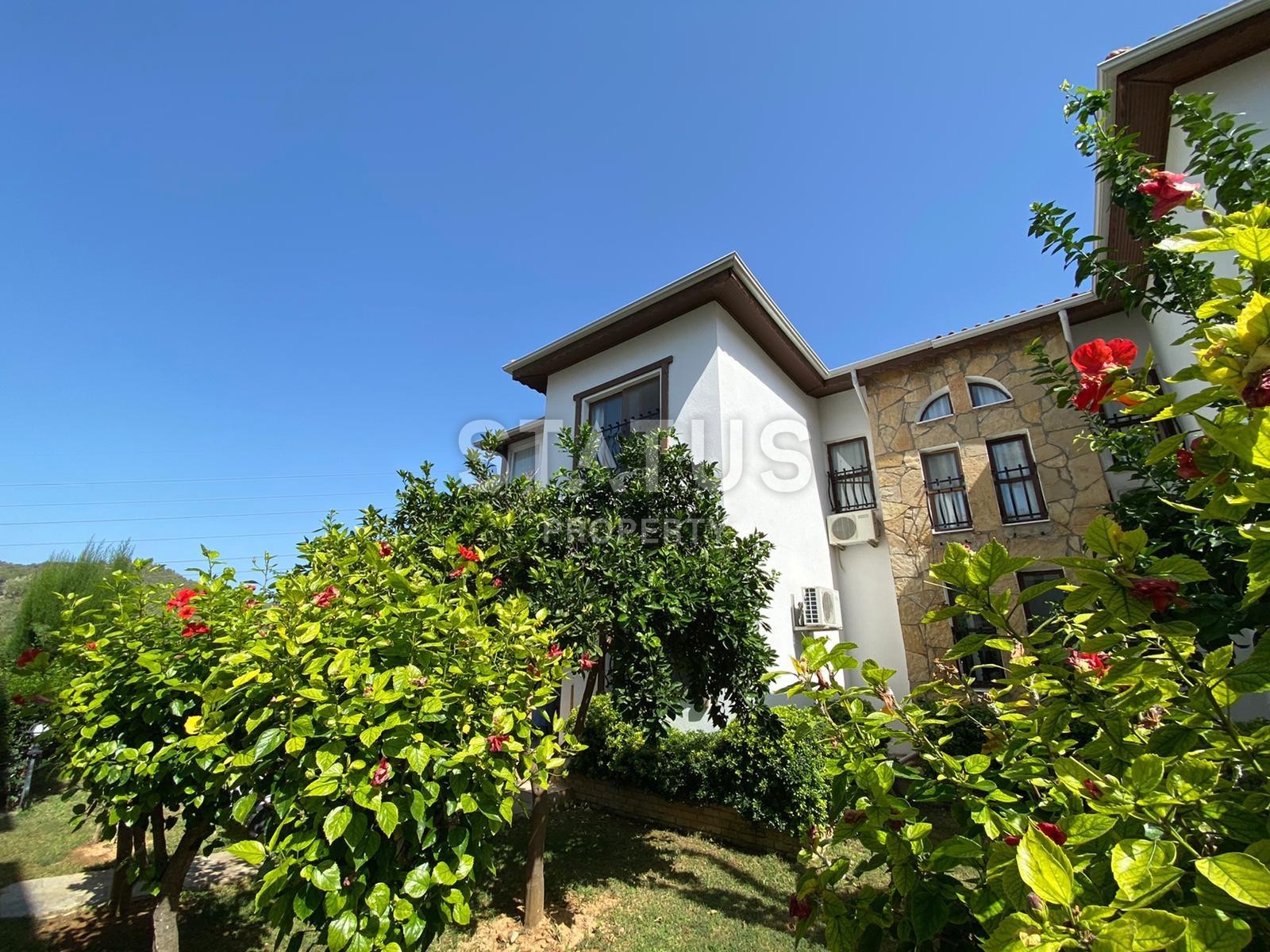 Вилла 3+1 с мебелью в районе Тюрклер, 135 м2 фото 29