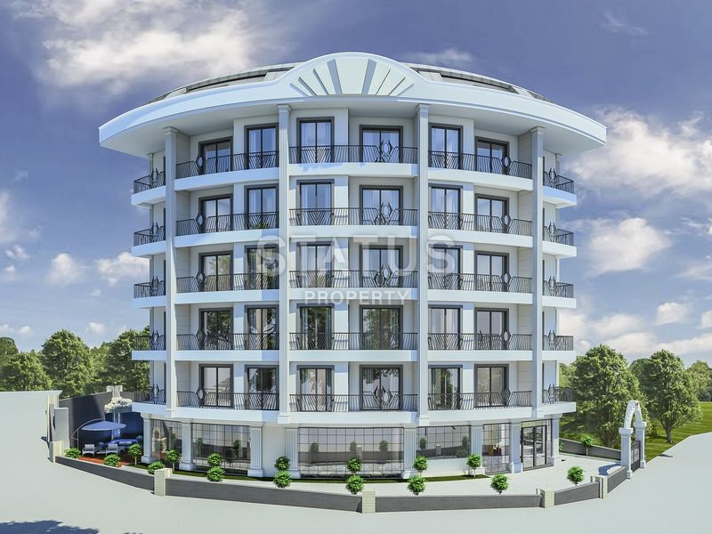 Инвестиционный проект в районе Тосмур! 300 метров от побережья! 47 – 112 м2 фото 1