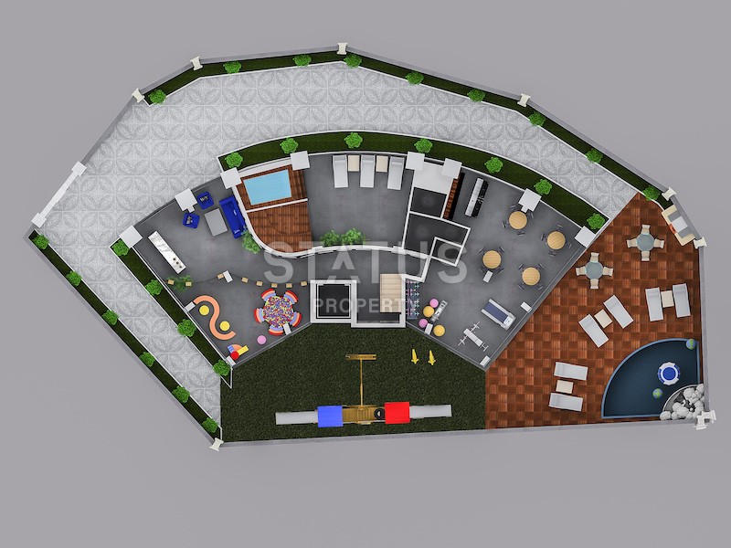 Investment project in the Tosmur area! 300 meters from the coast! 47 - 112 m2 фото 6