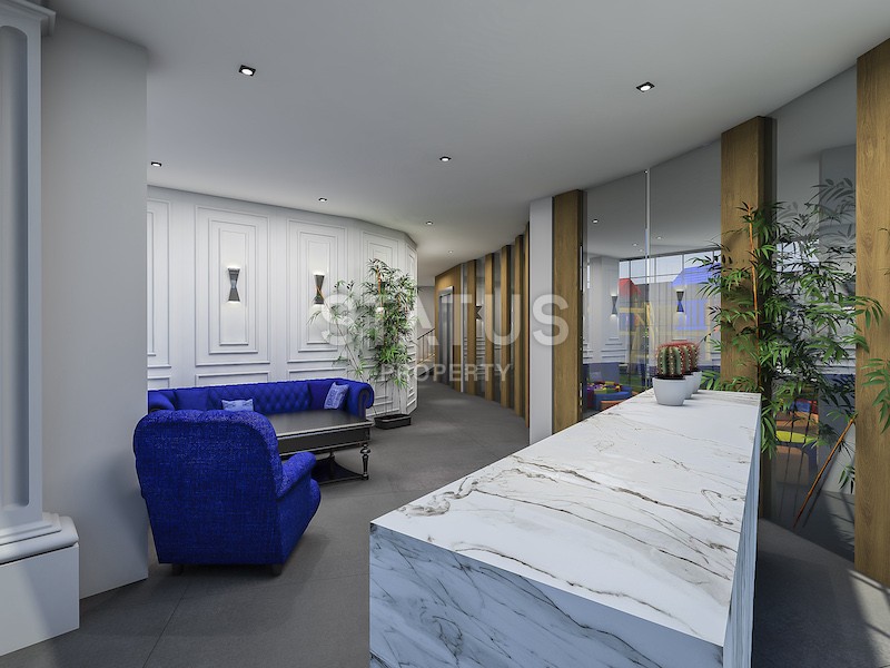 Investment project in the Tosmur area! 300 meters from the coast! 47 - 112 m2 фото 13