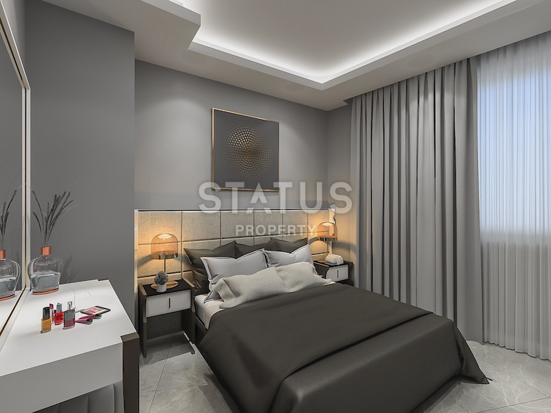 Investment project in the Tosmur area! 300 meters from the coast! 47 - 112 m2 фото 17