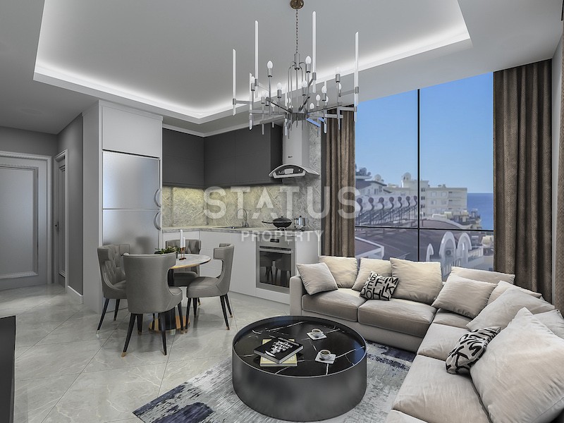 Investment project in the Tosmur area! 300 meters from the coast! 47 - 112 m2 фото 20