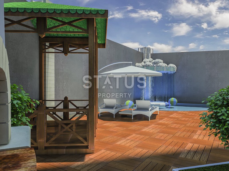 Investment project in the Tosmur area! 300 meters from the coast! 47 - 112 m2 фото 22